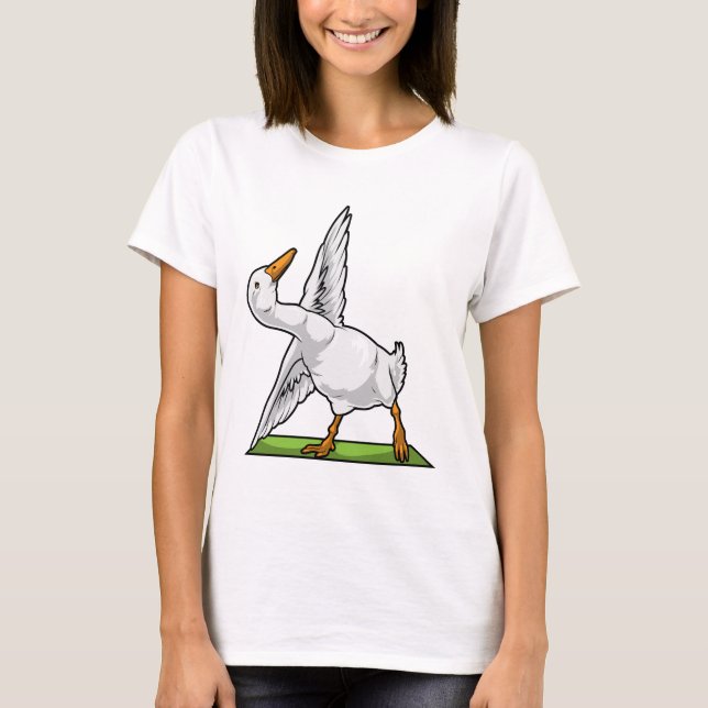 Duck Yoga T-Shirt (Vorderseite)