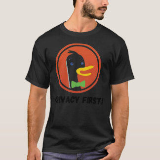 DuckDuckGo-Datenschutz-Webbrowser für die Internet T-Shirt