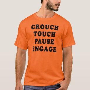 Ducken sich Touch-Pause sich engagieren T-Shirt