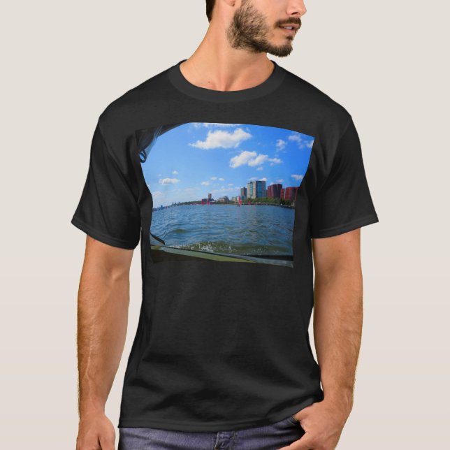 Ducken Sie Ausflugfensteransichten von T-Shirt (Vorderseite)