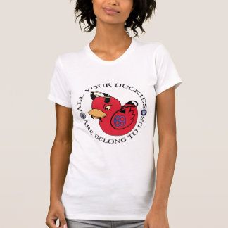 Duckie Team-Damen-Shirt T-Shirt