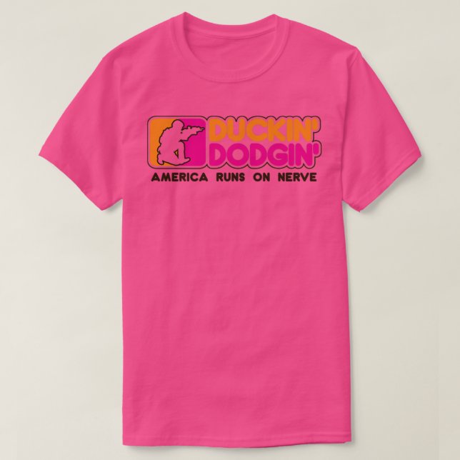 Duckin und Dodgin US-Armee T-Shirt (Design vorne)