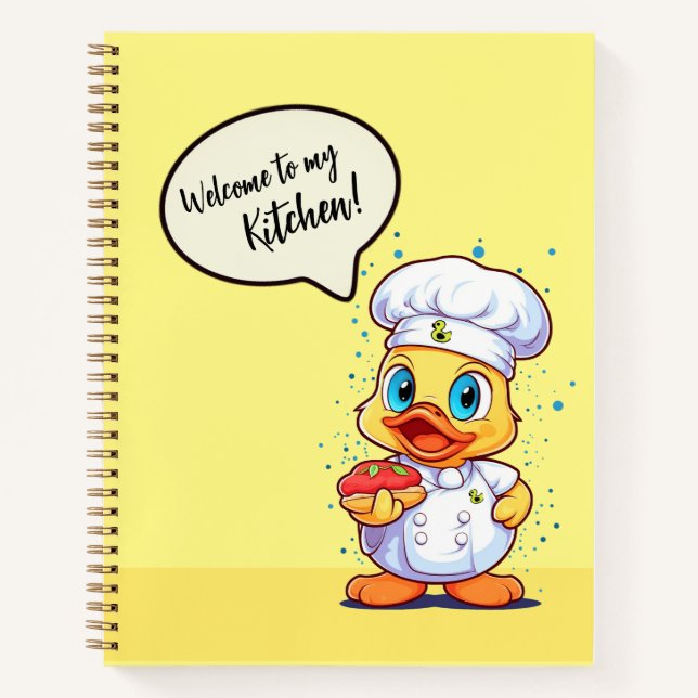 Duckling Koch Notizbuch (Vorderseite)