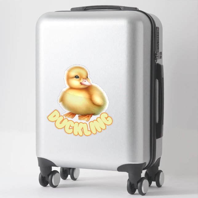 DUCKLING - STICKER DE NURSERY (Sur valise)