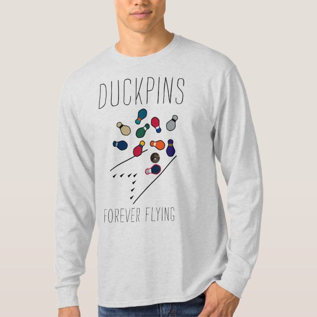 DUCKPINS - Fliegen T-Shirt (Vorderseite)