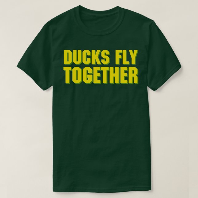DUCKS FLY TOGETHER  T-Shirt (Design vorne)