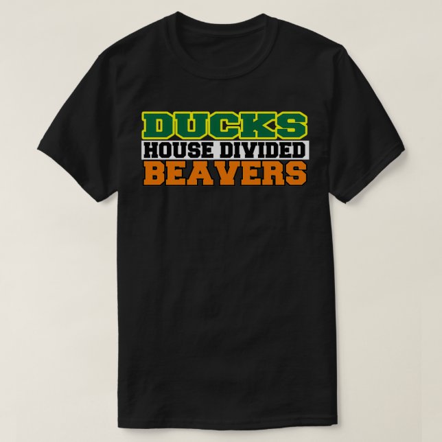 Ducks House Diviated Beavers T-Shirt (Design vorne)