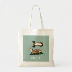 Ducks mallards essbare Zuckerguss Runden Tragetasche