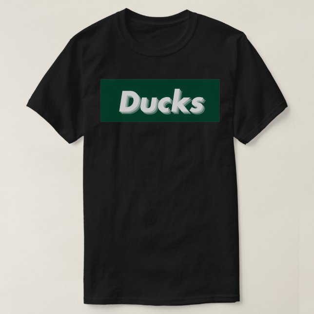 Ducks Square-Logo T-Shirt (Design vorne)