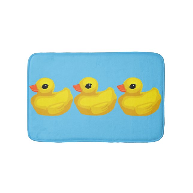 "Duckt sich in Folge " Badematte (Vorderseite)