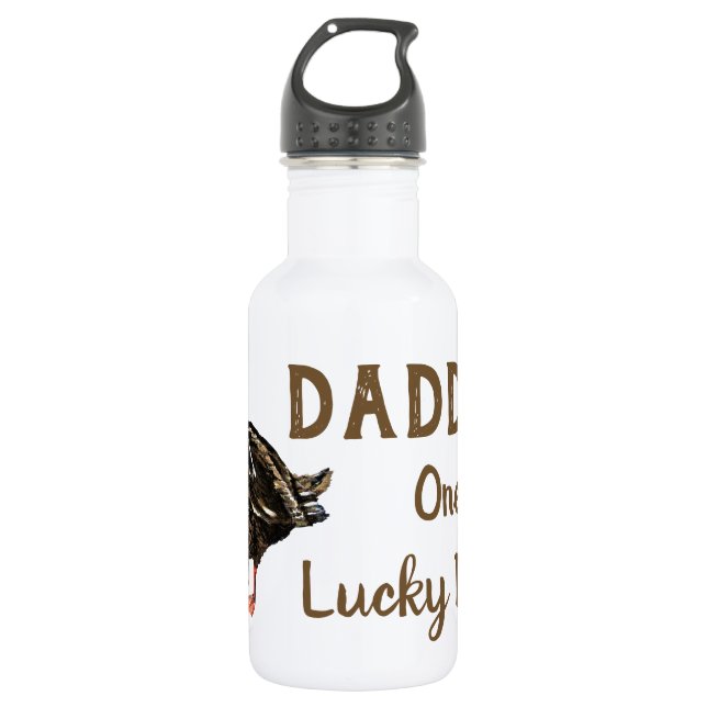 Duckwasserflasche Edelstahlflasche (Vorderseite)