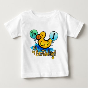 Ducky 1. Geburtstag Baby T-shirt