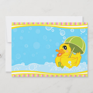 Ducky Baby Shower Einladungen