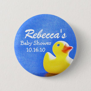 Ducky Babyparty-Gummiknopf Button