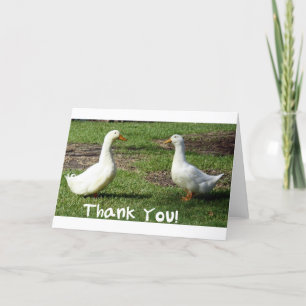 Ducky Danke, Card Dankeskarte