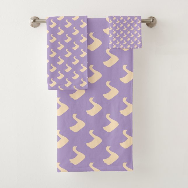 Ducky Duck Diagonal Lilas   (En situation)