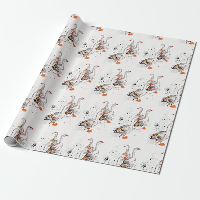 Ducky Ente Geschenkpapier (Ungerollt)
