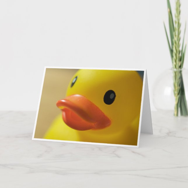 Ducky Gruß-Karte Karte (Vorderseite)