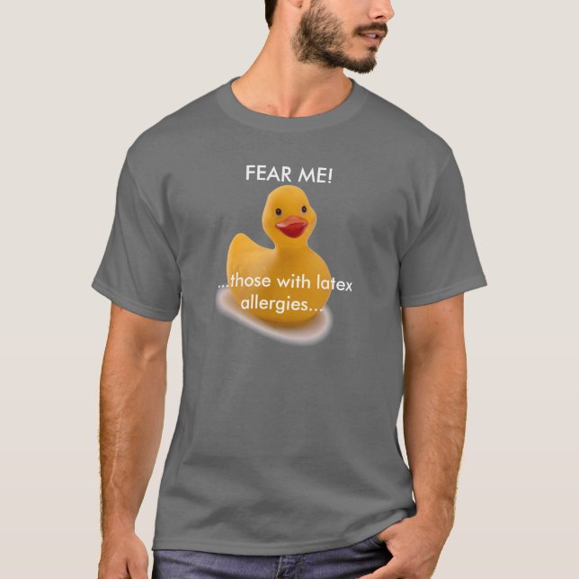 Ducky GUMMIFURCHT! T-Shirt (Vorderseite)