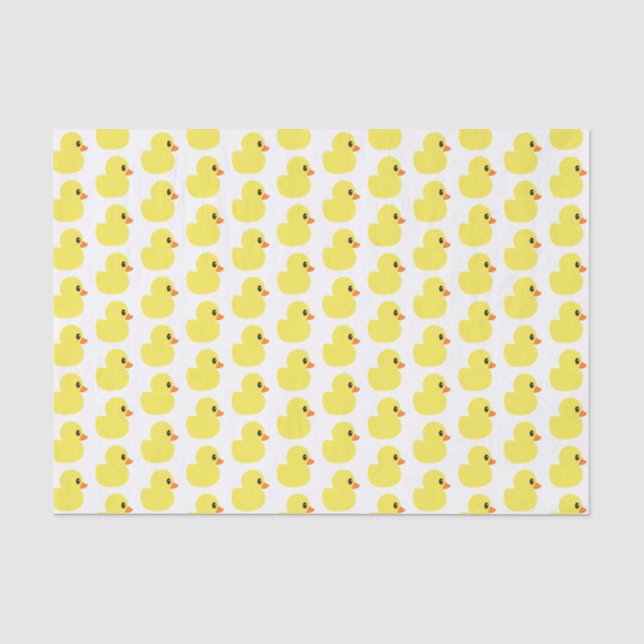 "Ducky" Gummiseidenpapier Seidenpapier (Vorderseite)
