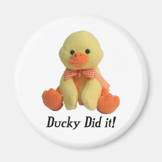Ducky hat es getan! magnet
