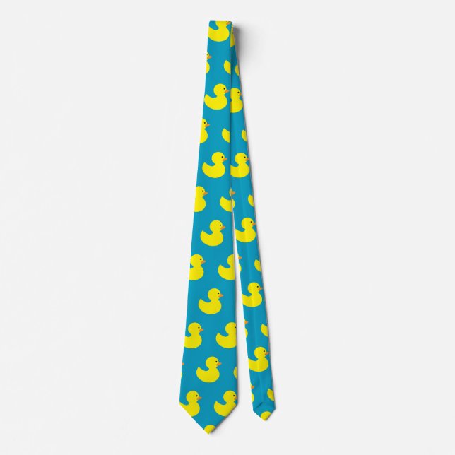 Ducky Muster-Neuheits-Hals-GummiKrawatte Krawatte (Vorderseite)