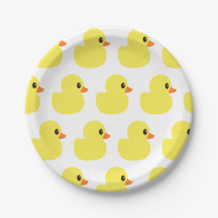 "Ducky" PapierGummiTeller Pappteller