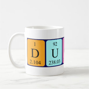 Ducky Periodenname Tasse