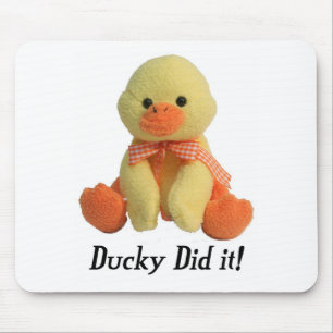 Ducky tat es! mousepad