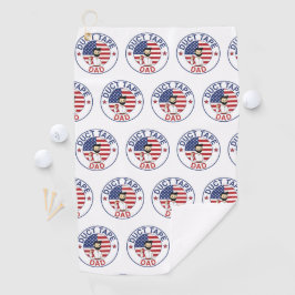 Duct Tape Dad - Golf Towel Golfhandtuch