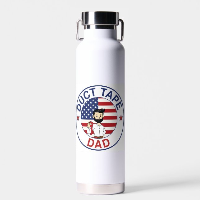 Duct Tape Dad - Isolierte Flasche (Vorne)
