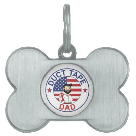 Duct Tape Dad - Pet Tag Tiermarke