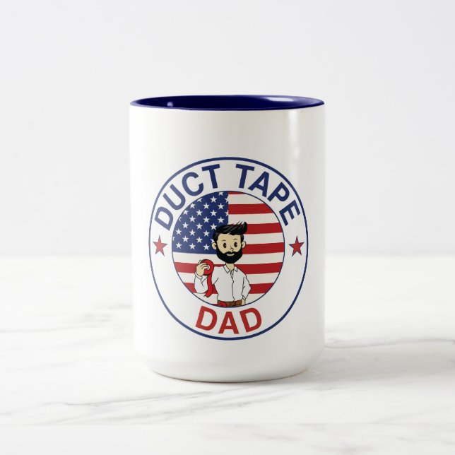 Duct Tape Dad - Tasse (Mittel)