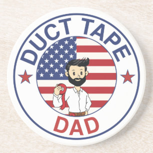 Duct Tape Dad - Untersetzer
