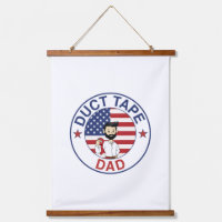 Duct Tape Dad - Wandteppich