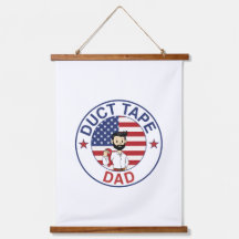 Duct Tape Dad - Wandteppich
