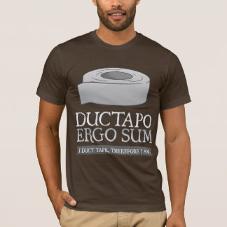 Ductapo ergo Summe. I Panzerklebeband, deshalb T-Shirt