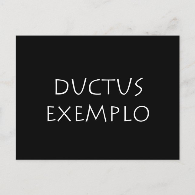 Ductus exemplo postkarte (Vorderseite)