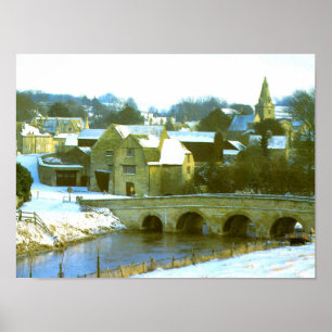 Duddington-Schneeszene Poster