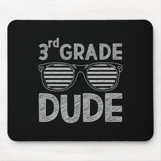 Dude der 3. Klasse Lehrer und Schüler der dritten  Mousepad (Vorne)