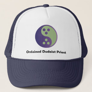 Dudeismus Ordentlicher Dudeist Priester Trucker Ca Truckerkappe