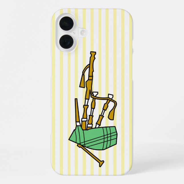 Dudelsack iPhone 16 Plus Hülle (Rückseite)