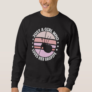 Dudelsack-Musikspieler Bekleidung für Frauen Sweatshirt