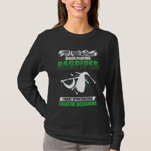 Dudelsäcke für Dudelsackspieler Dudelsackspieler D T-Shirt