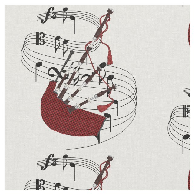 Dudelsäcke Stoff (Nahaufnahme)