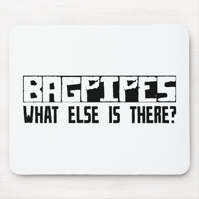 Dudelsäcke, was sonst dort ist? mousepad (Vorne)