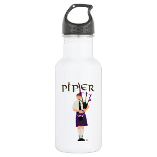Dudelsackpfeifer - Lila Kilt Trinkflasche