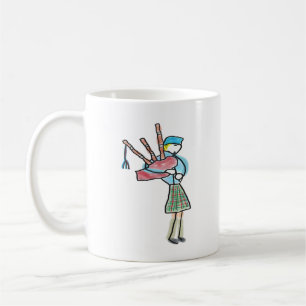 Dudelsackspiel Kaffeetasse