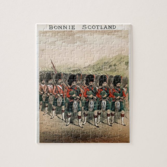 Dudelsackspieler Bonnies Schottland (Vertikal)