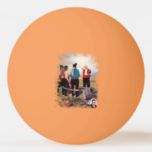 Dudelsackspieler/Gaiteiros/Pipers Tischtennisball